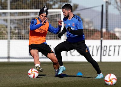 entrenamiento del real madrid