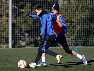 entrenamiento del real madrid