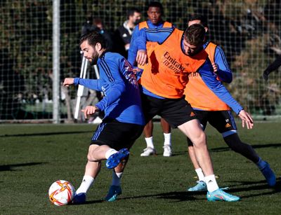 entrenamiento del real madrid