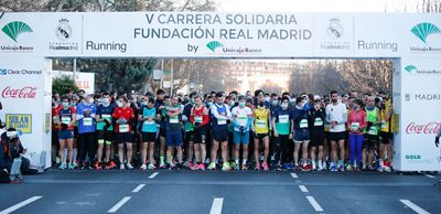 v carrera solidaria de la fundación real madrid