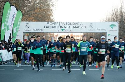 v carrera solidaria de la fundación real madrid