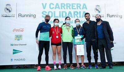 v carrera solidaria de la fundación real madrid