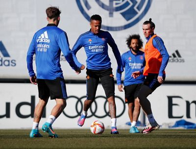 entrenamiento del real madrid