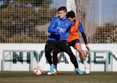 entrenamiento del real madrid