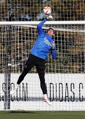 entrenamiento del real madrid