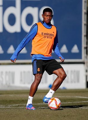 entrenamiento del real madrid