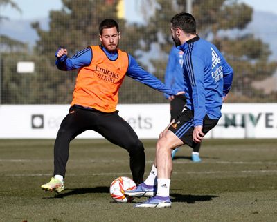 entrenamiento del real madrid