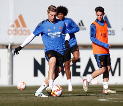 entrenamiento del real madrid
