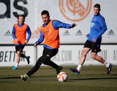 entrenamiento del real madrid
