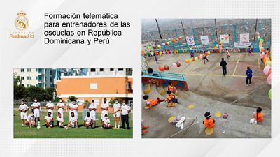 Formación telemática para entrenadores de las escuelas en República Dominicana y Perú