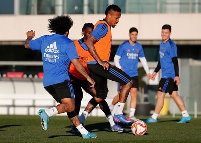 entrenamiento del real madrid