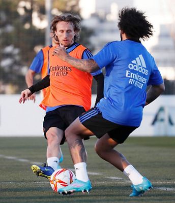 entrenamiento del real madrid