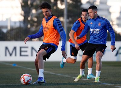 entrenamiento del real madrid