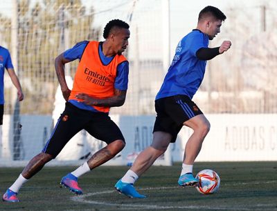entrenamiento del real madrid