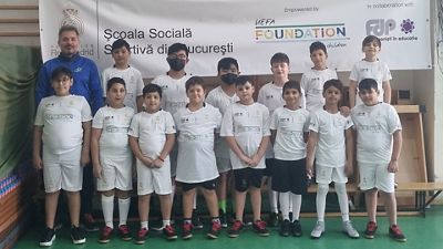 La Fundación Real Madrid abre la tercera escuela sociodeportiva en Rumanía