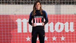 Misa named Cinco Estrellas Mahou Women's Player of the Month for January