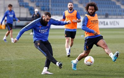 entrenamiento del real madrid