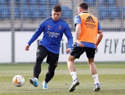 entrenamiento del real madrid