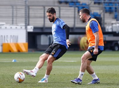 entrenamiento del real madrid