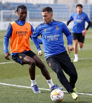entrenamiento del real madrid