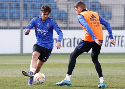 entrenamiento del real madrid