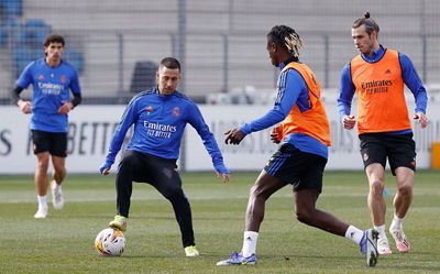 entrenamiento del real madrid