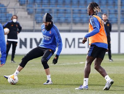 entrenamiento del real madrid