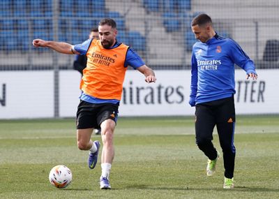 entrenamiento del real madrid