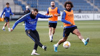 Die Mannschaft bereitet das Spiel gegen Granada vor