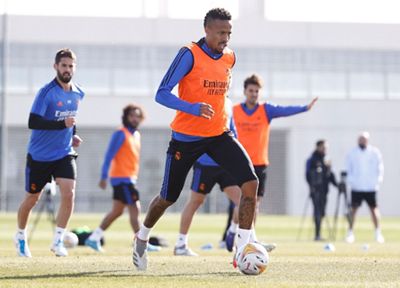 entrenamiento del real madrid