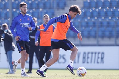 entrenamiento del real madrid