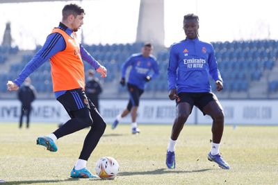 entrenamiento del real madrid