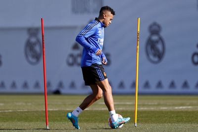 entrenamiento del real madrid