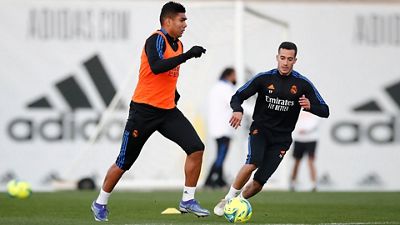 Casemiro y Lucas Vázquez, bajas de última hora en la convocatoria
