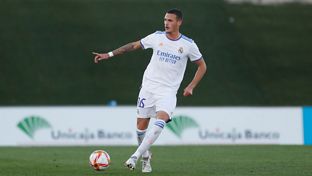 Once inicial del Castilla contra el Castellón