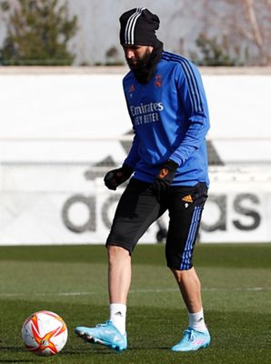 entrenamiento del real madrid