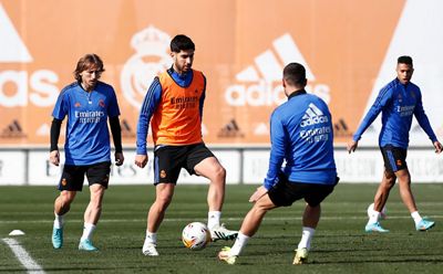 entrenamiento del real madrid