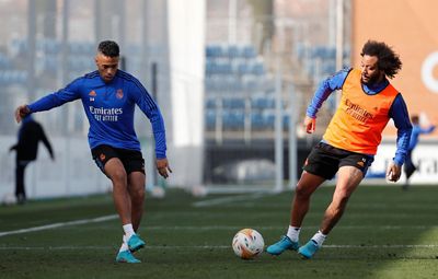 entrenamiento del real madrid