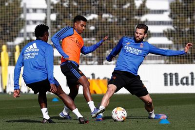 entrenamiento del real madrid