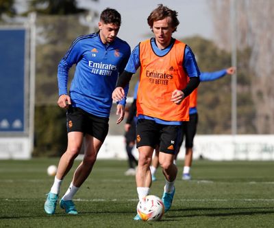 entrenamiento del real madrid