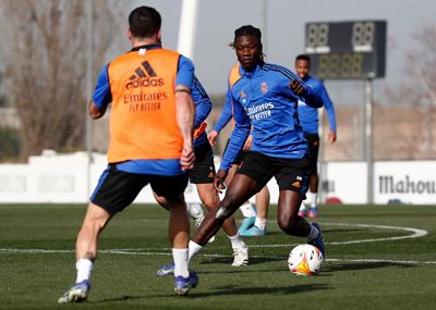 entrenamiento del real madrid
