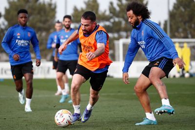entrenamiento del real madrid