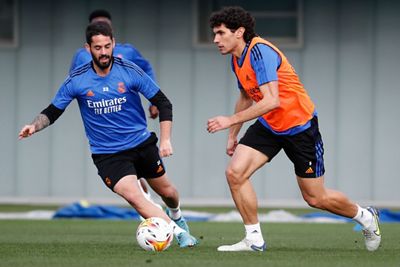 entrenamiento del real madrid