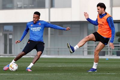 entrenamiento del real madrid