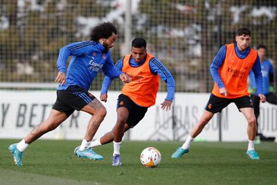 entrenamiento del real madrid