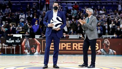 Felipe Reyes, reconocido como Leyenda de la Euroliga