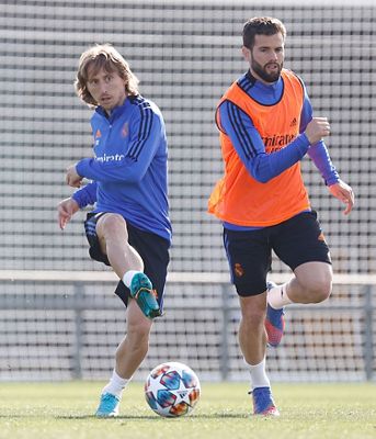 entrenamiento del real madrid