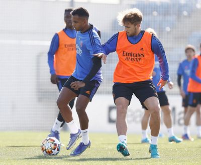 entrenamiento del real madrid