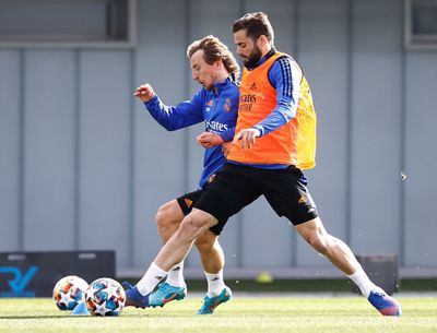 entrenamiento del real madrid