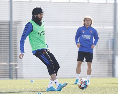 entrenamiento del real madrid